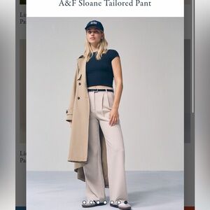 Abercrombie & Fitch Sloane Tailored Pant